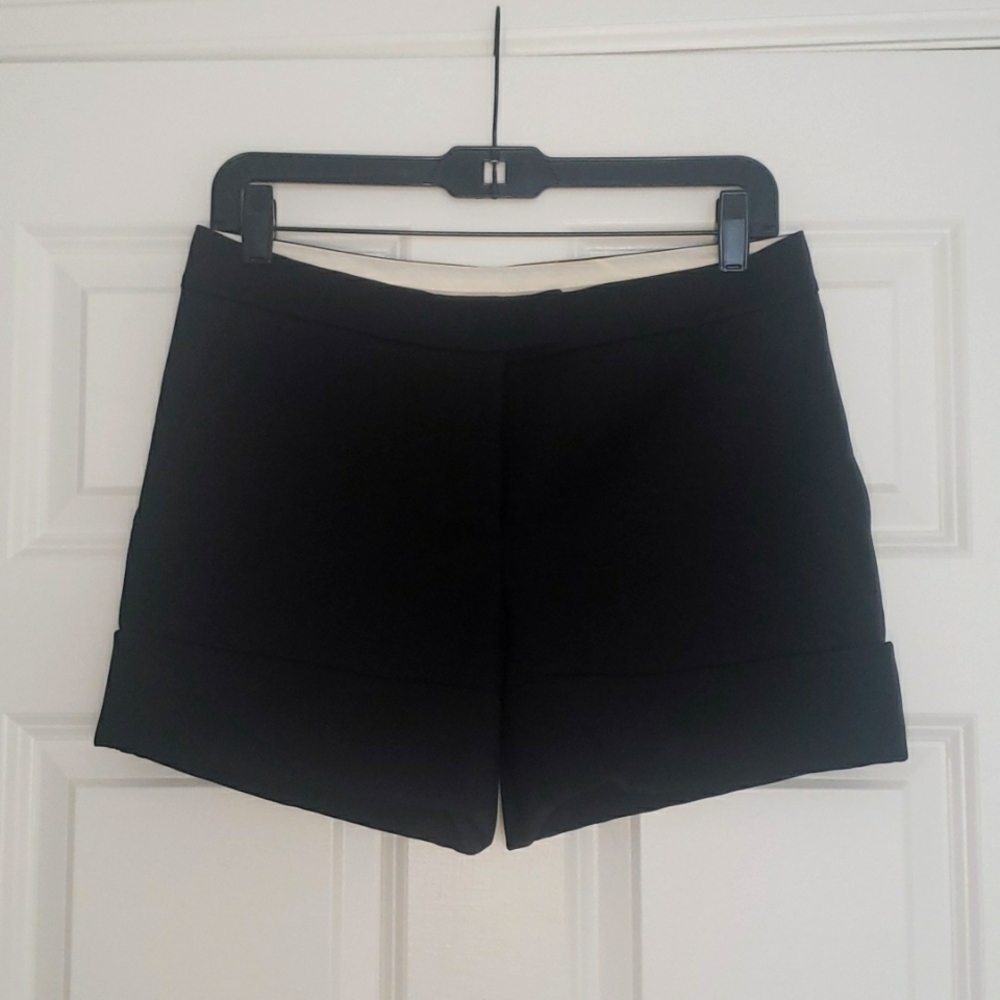 Rachel Zoe Tuxedo Satin Stripped Shorts